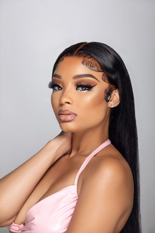 Silky Straight HD Lace Front Wig
